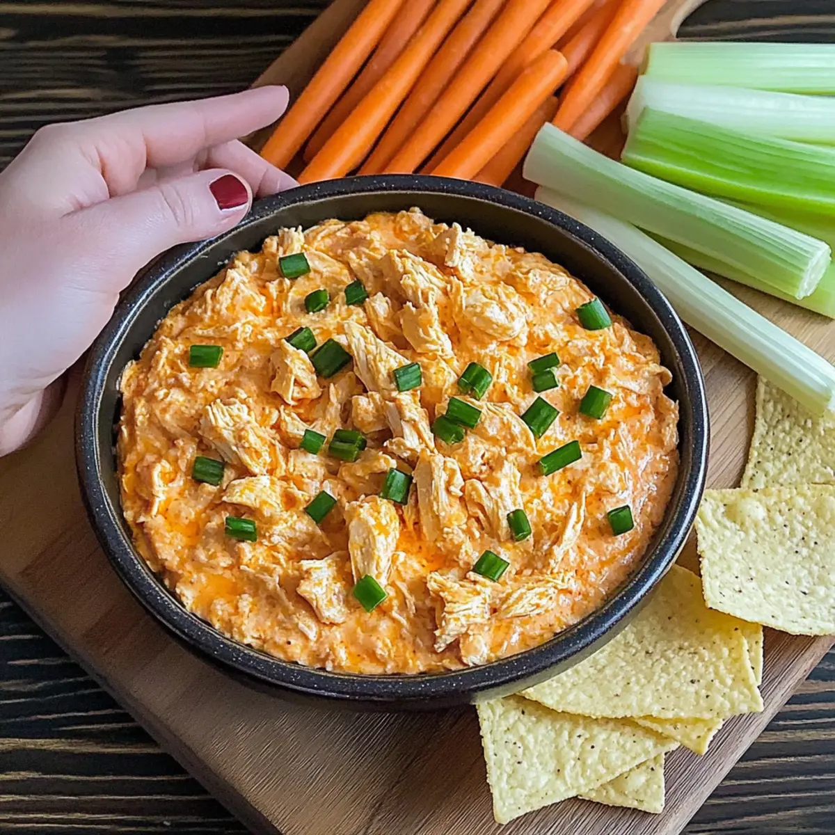 Irresistible Slow Cooker Buffalo Chicken Dip You’ll Crave