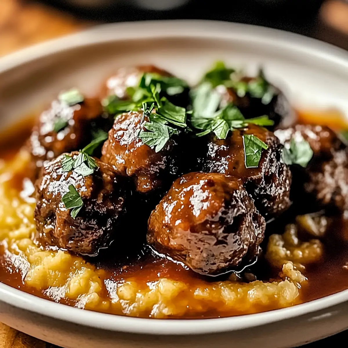 Savor Red Wine Braised Meatballs for Cozy Dinner Nights