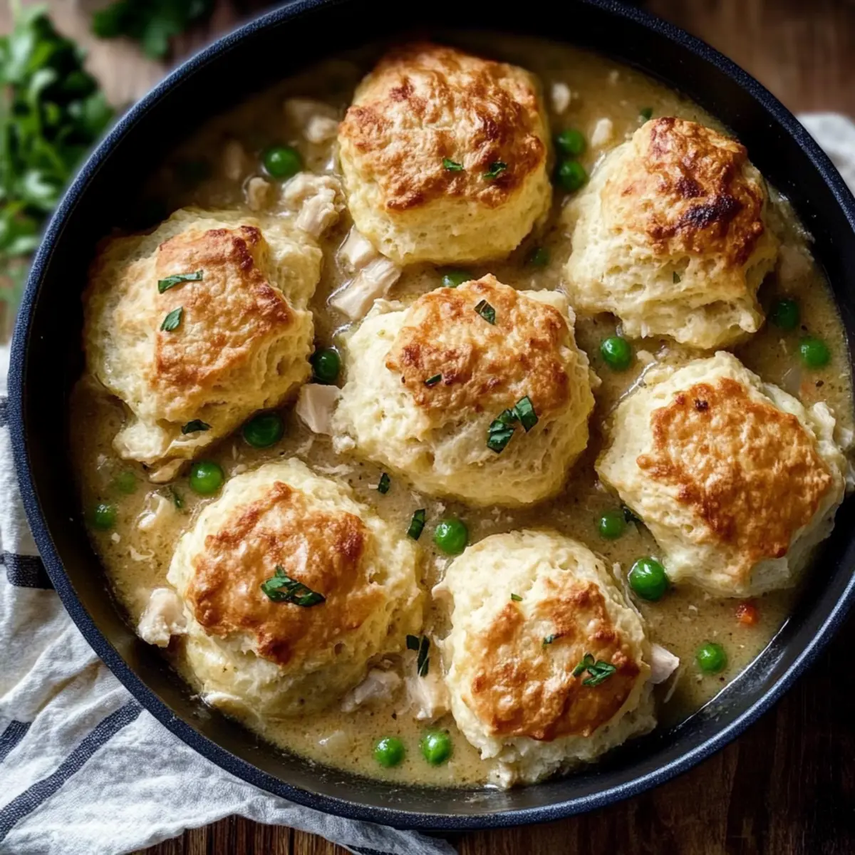 Comforting Chicken Stew And Biscuits for Cozy Family Dinners
