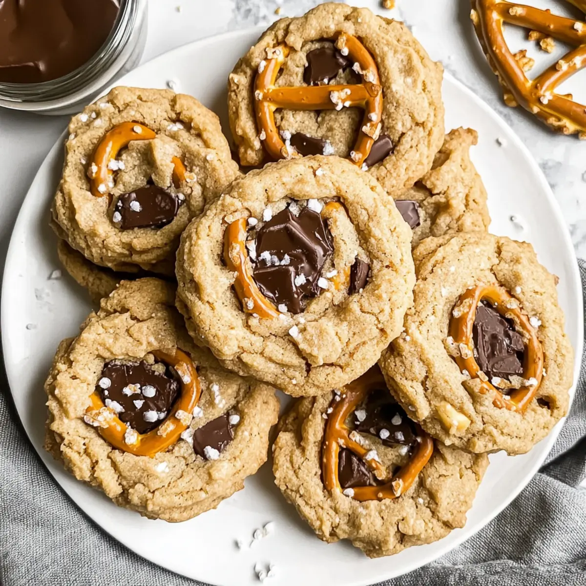 Delicious Peanut Butter Pretzel Cookies for Sweet Cravings