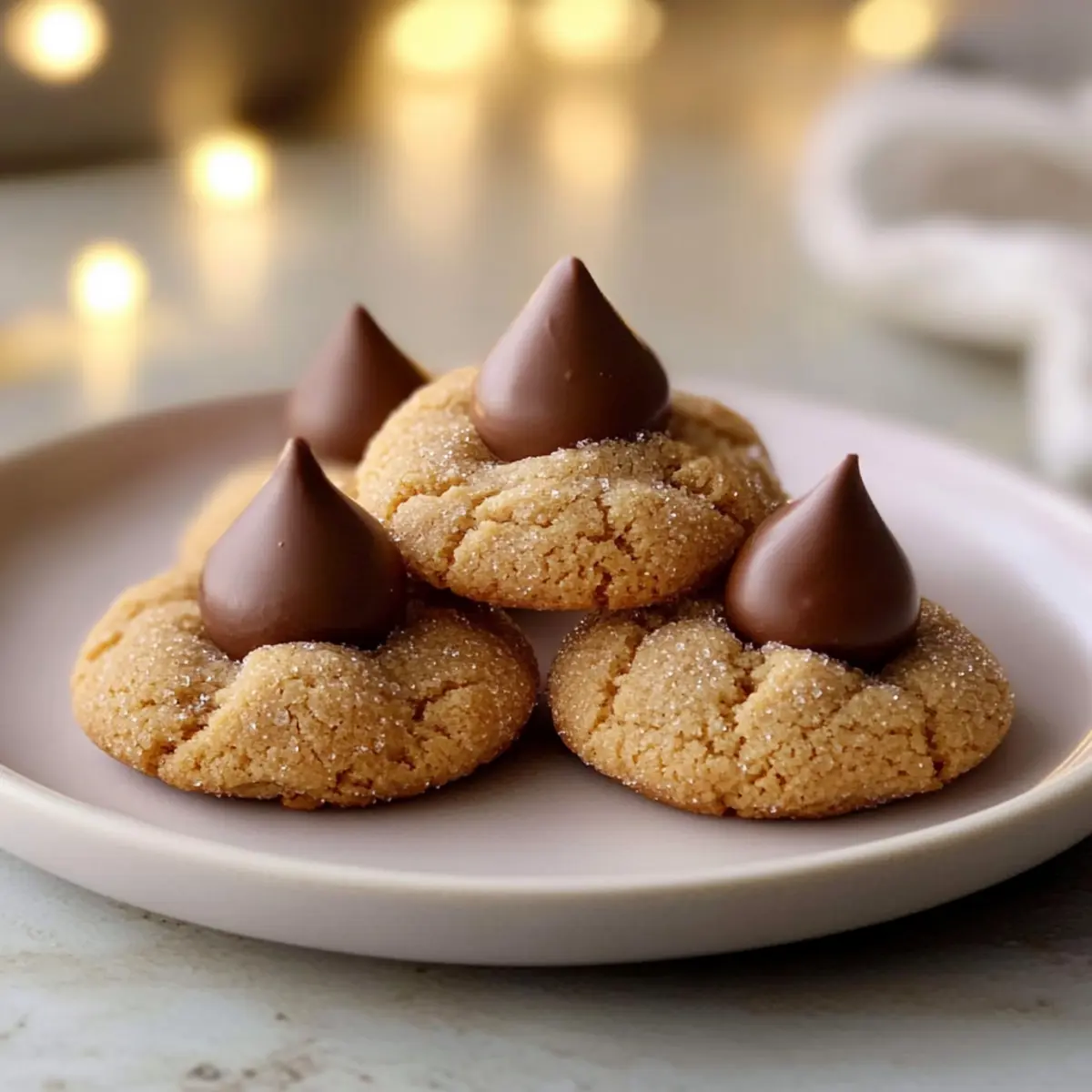 Soft Peanut Butter Kiss Cookies for Irresistible Holiday Joy
