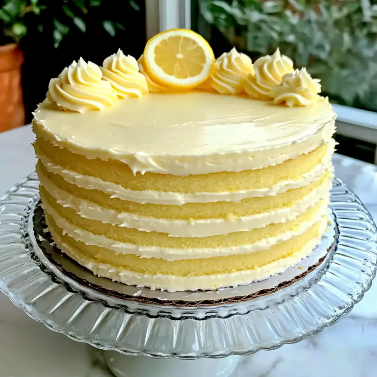 Creamy Lemon Cheesecake Cake for a Perfect Sweet Escape