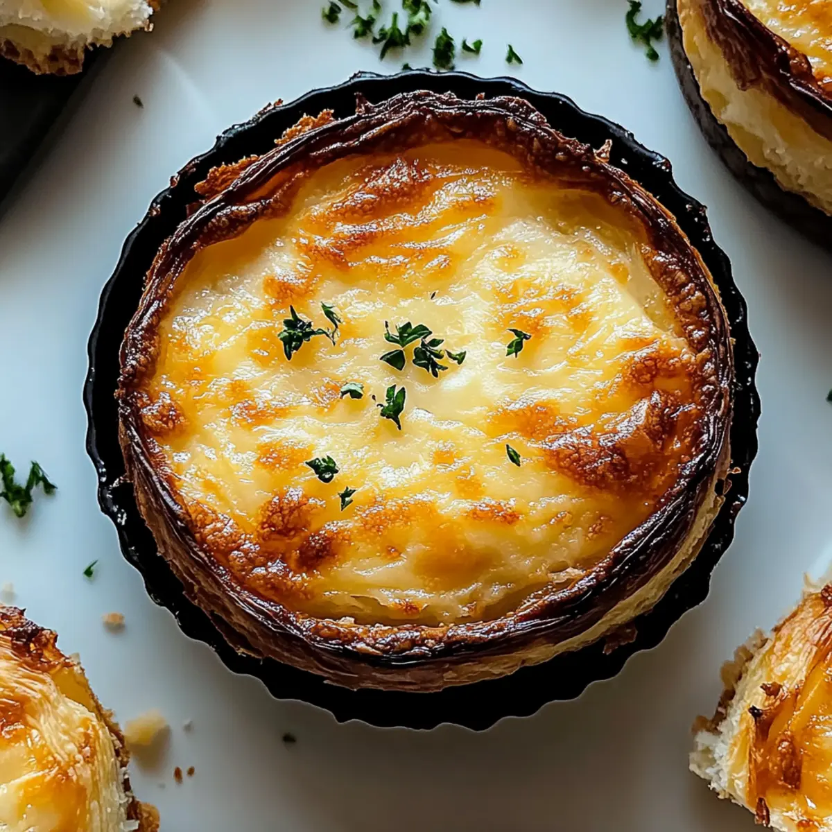 Cheesy Garlic Cruffin: Irresistibly Cheesy and Buttery Delight