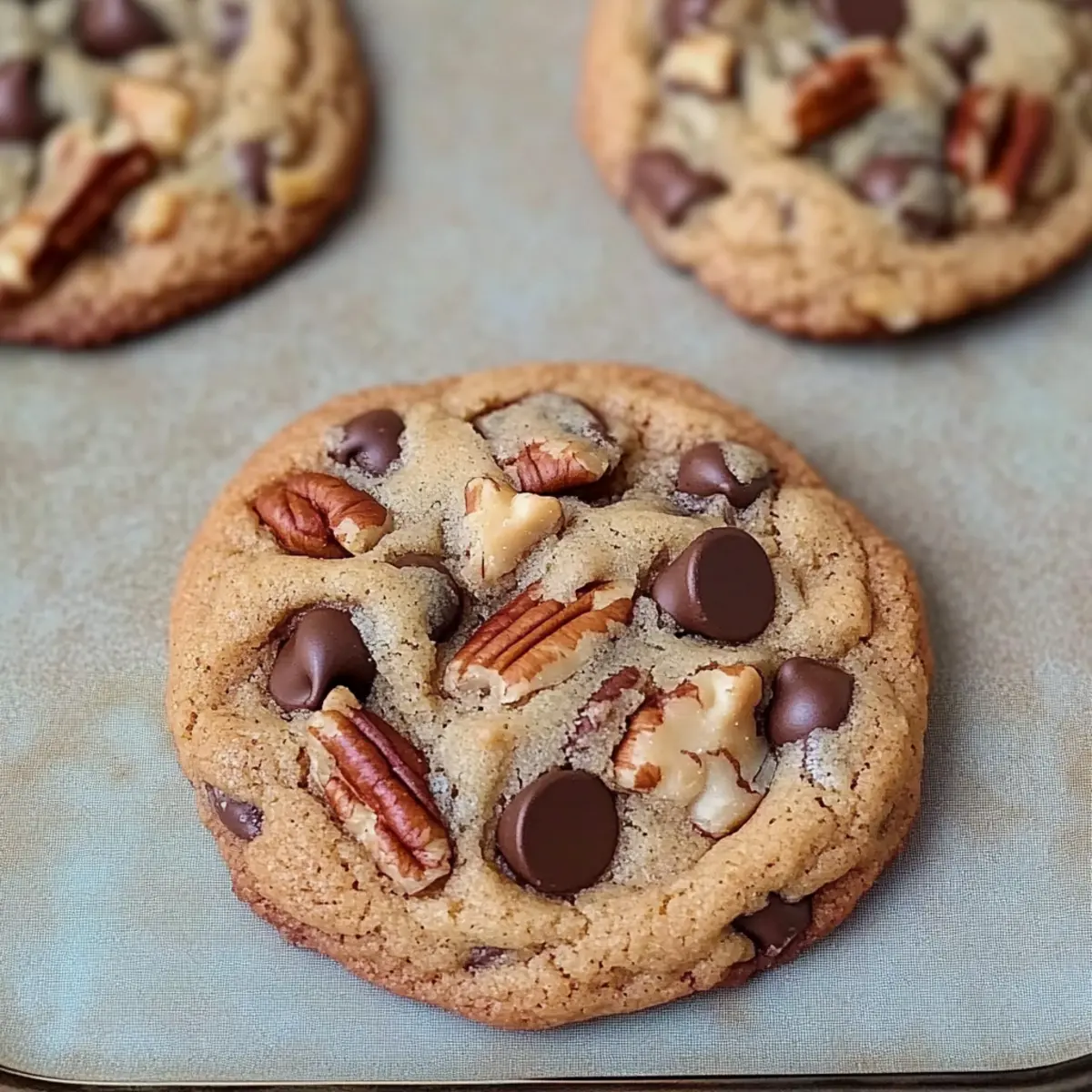 Irresistibly Chewy Browned Butter Pecan Chocolate Chip Cookies