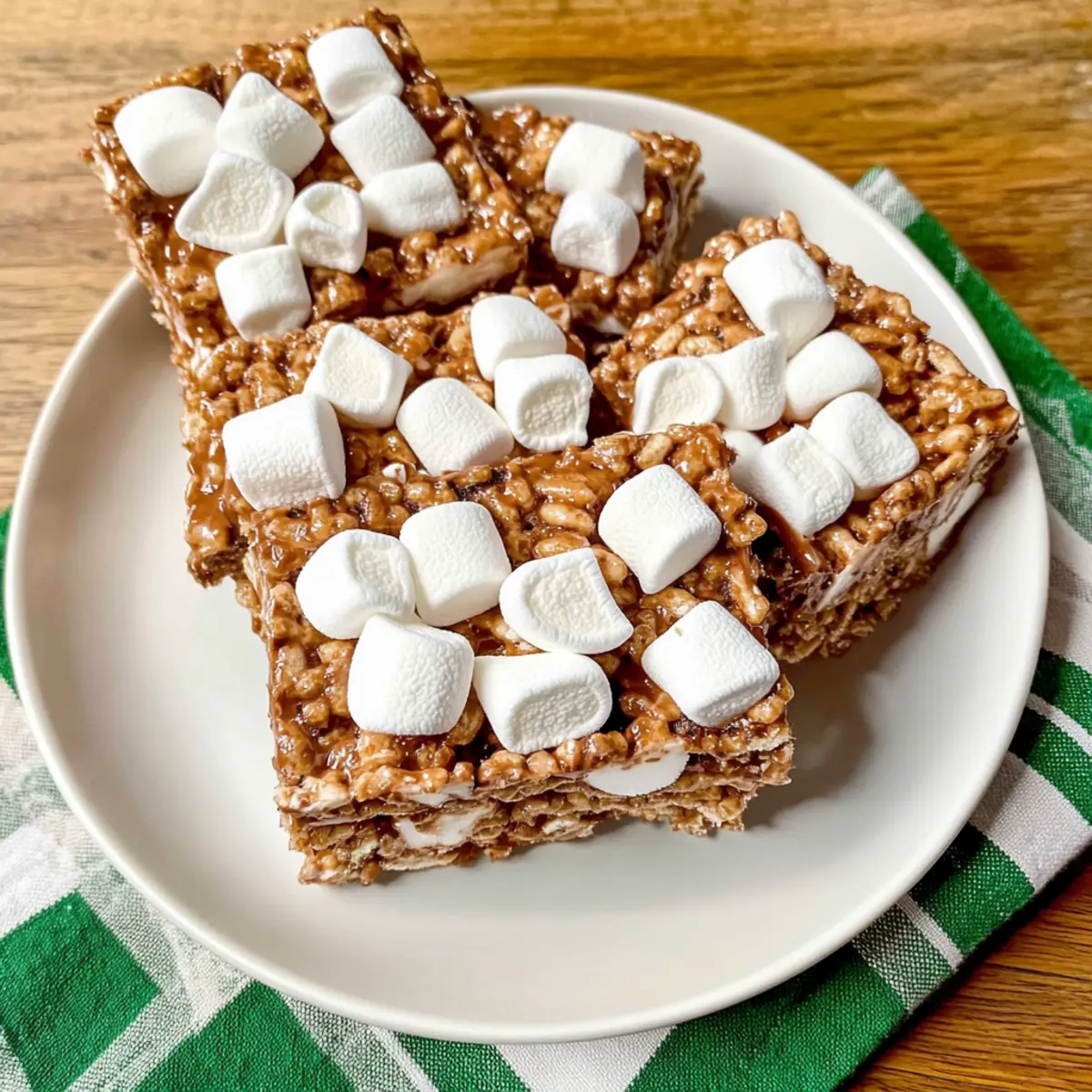 Chocolate Rice Krispie Treats That Bring Cozy Joy