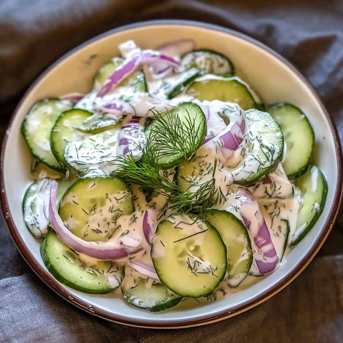 Cucumber Dill Salad: A Crisp, Creamy Delight for Any Meal