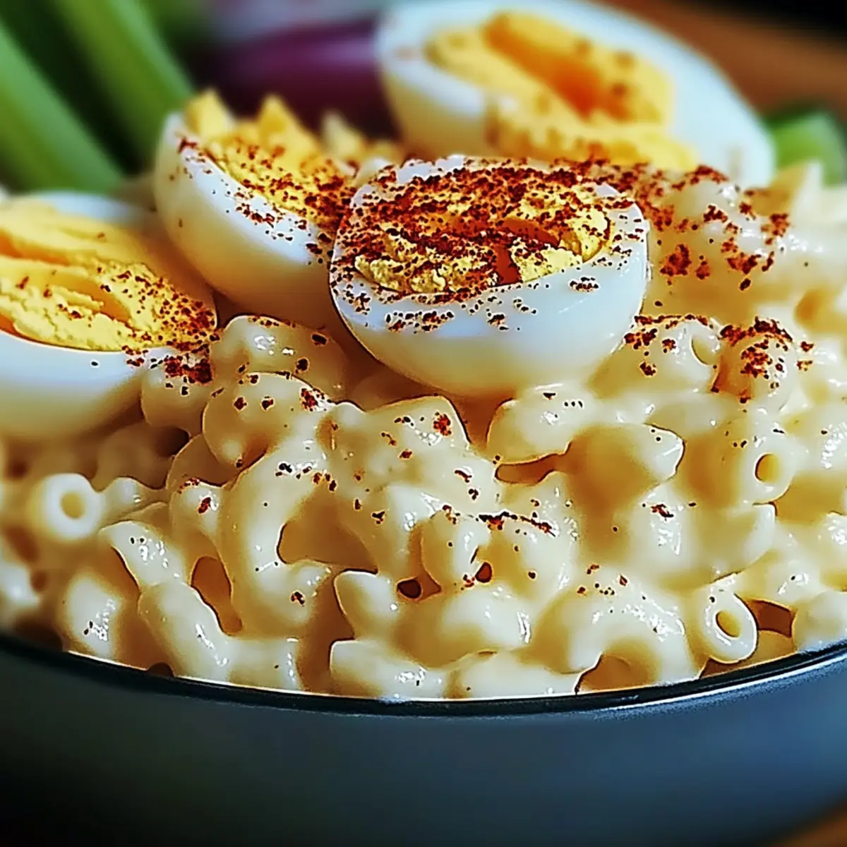 Delicious Deviled Egg Macaroni Salad for Every Gathering