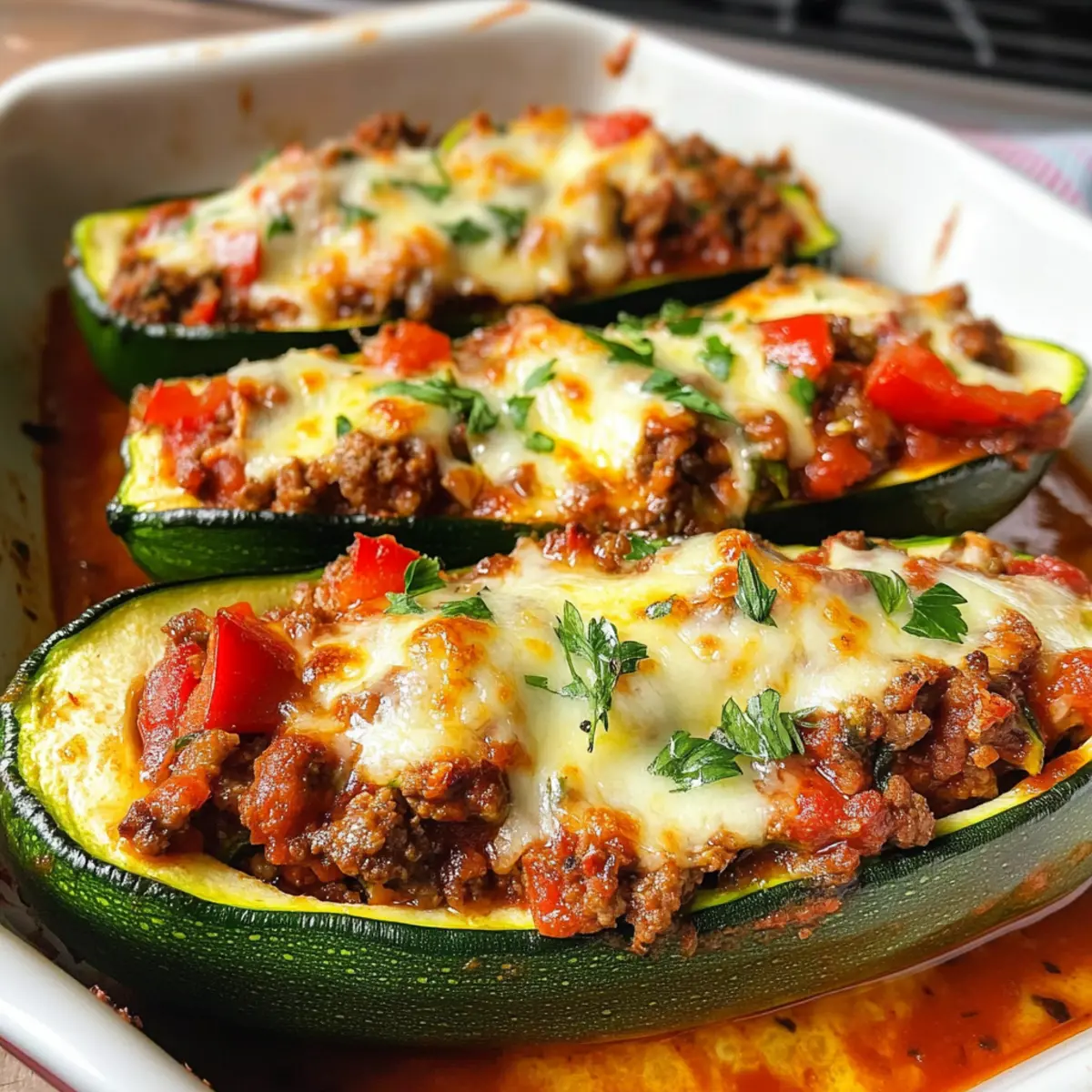 Delicious Stuffed Zucchini Boats for a Family-Friendly Feast