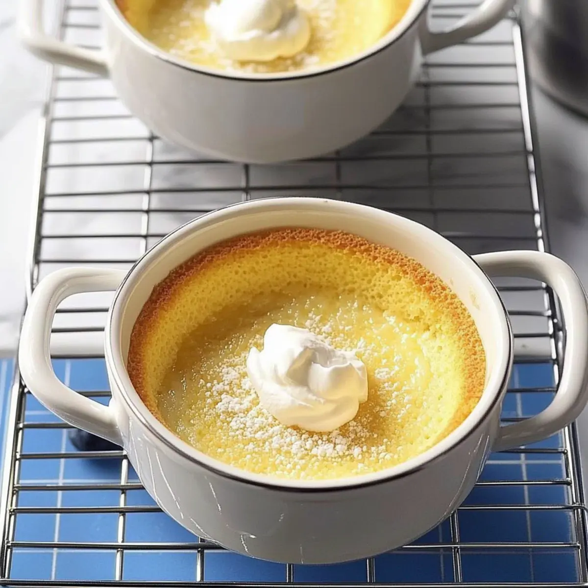 Delightful Rosemary & Thyme Lemon Pudding Cakes to Savor