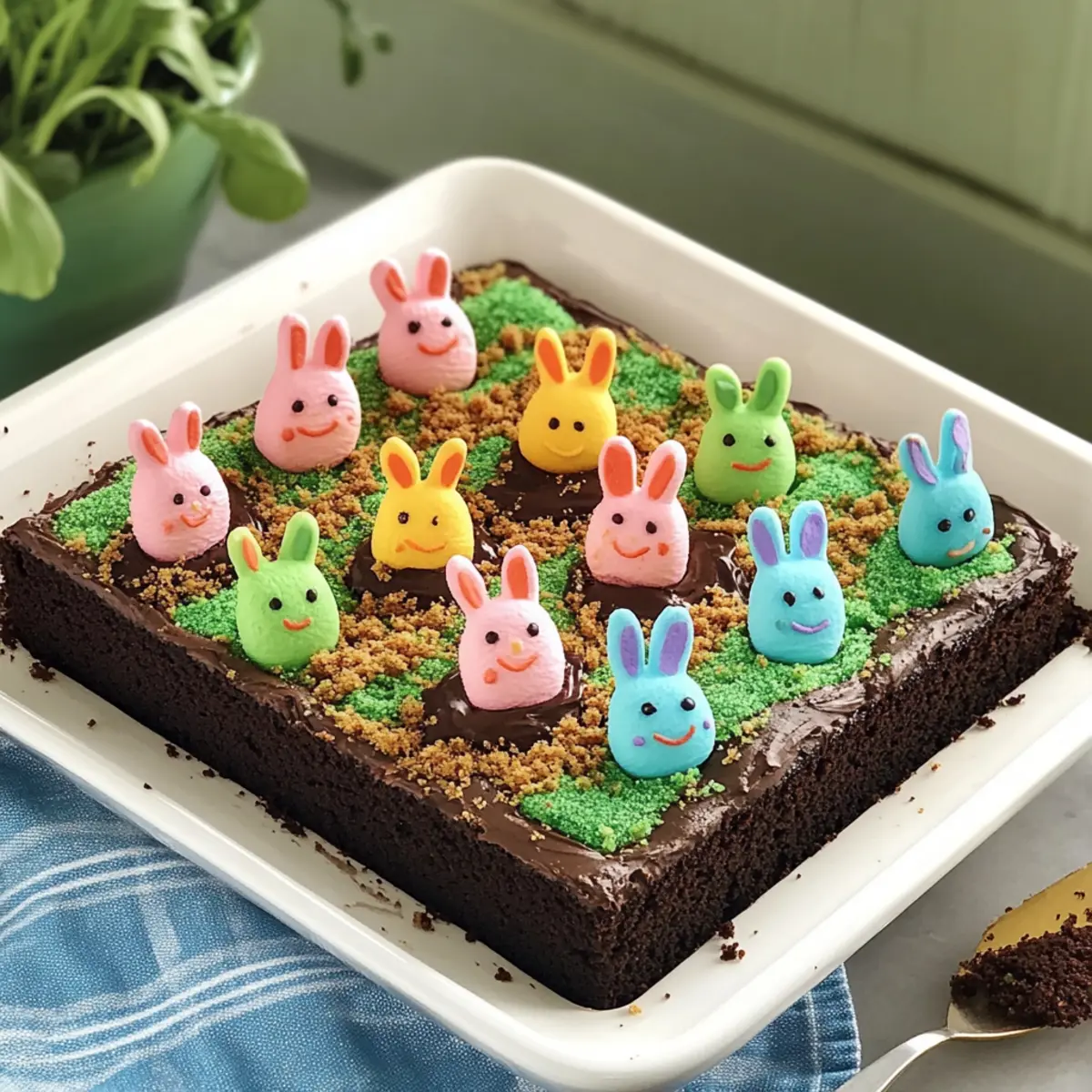 Delicious Easter Garden Cake That's As Fun to Make As to Eat