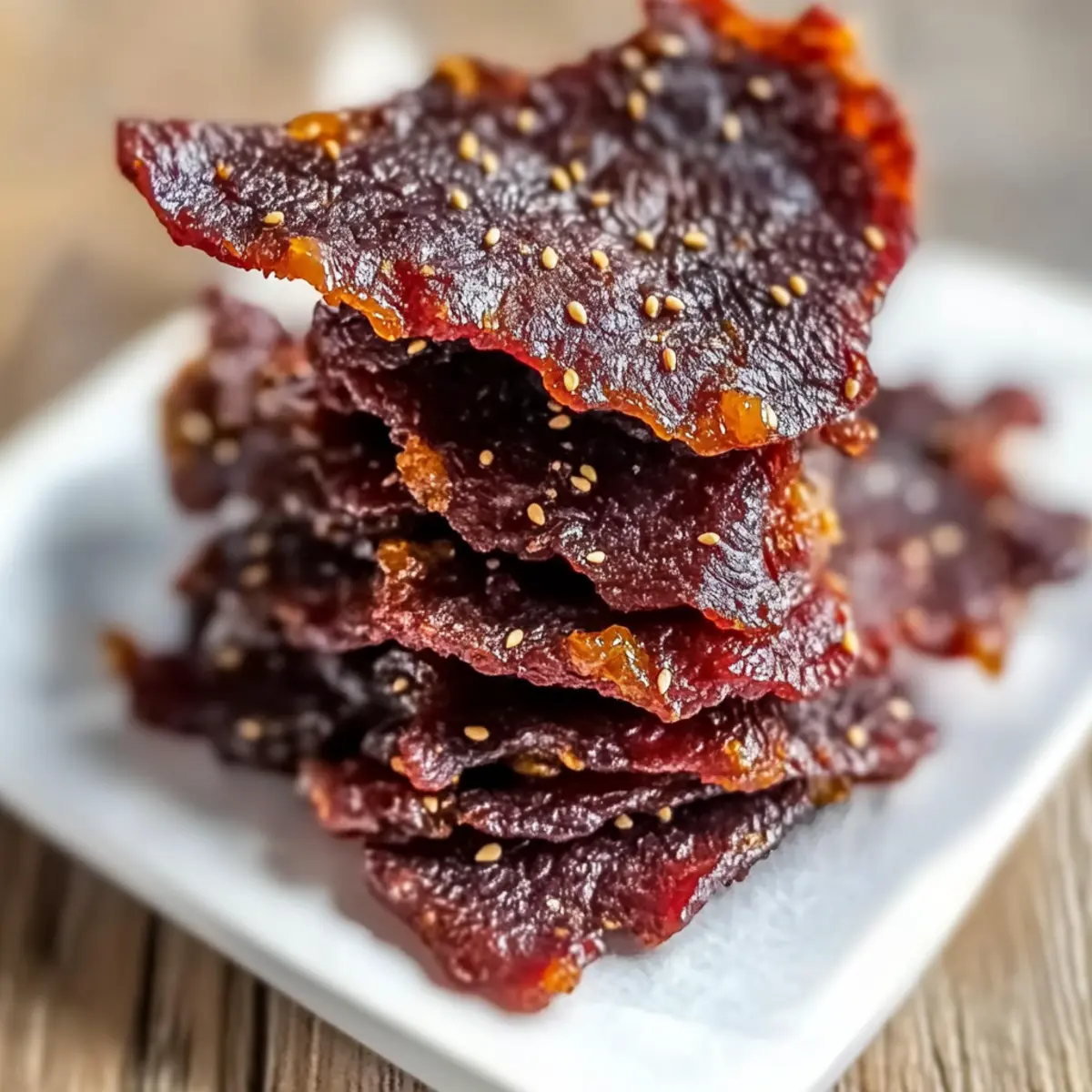 Bulgogi Beef Jerky: Irresistibly Smoky & Customizable Snack