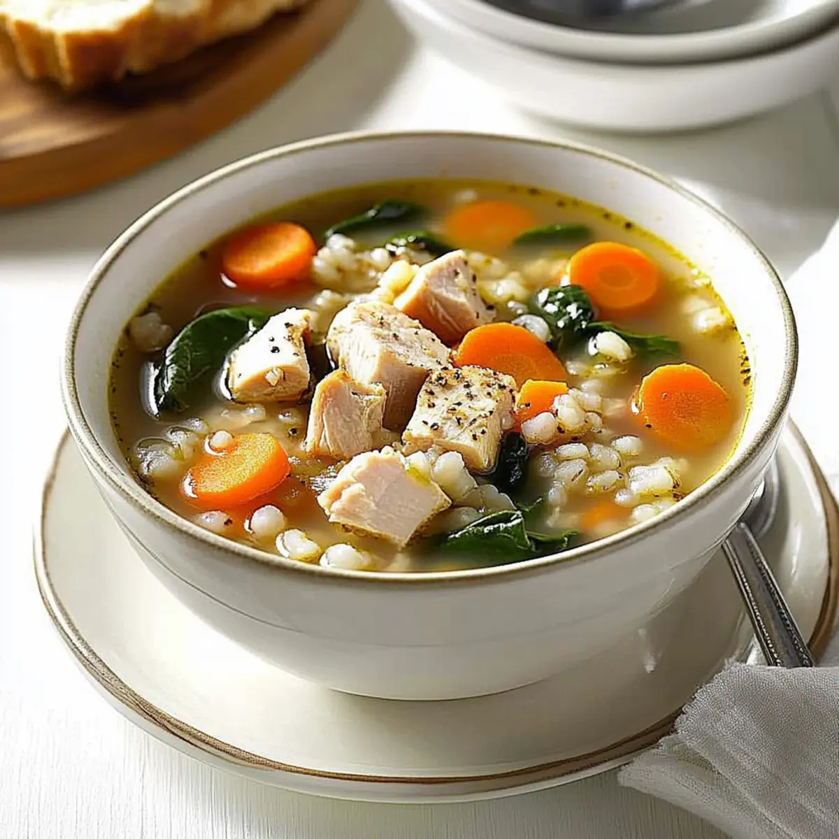 Hearty Turkey and Vegetable Barley Soup for Cozy Nights