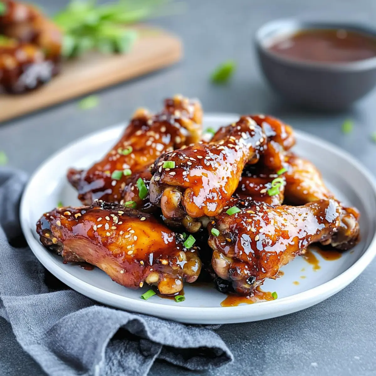 Air Fryer Teriyaki Chicken Wings: Crispy & Irresistible Delight