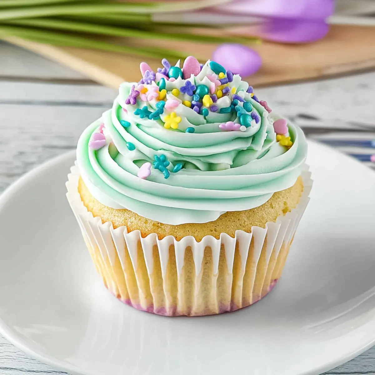 Deliciously Fluffy Gluten-Free Vanilla Cupcakes for Spring