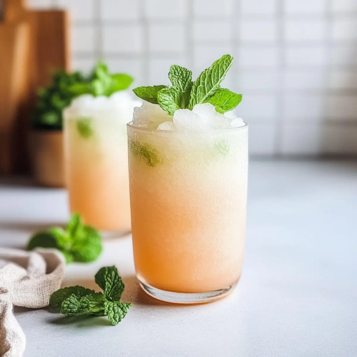Delicious Mint Julep Slushie: Your Refreshing Summer Treat