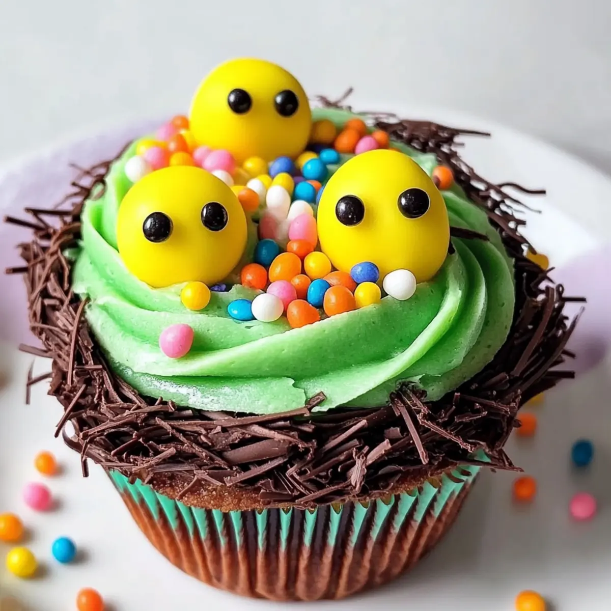 Cute Easter Chick Cupcakes for a Sweet Spring Celebration
