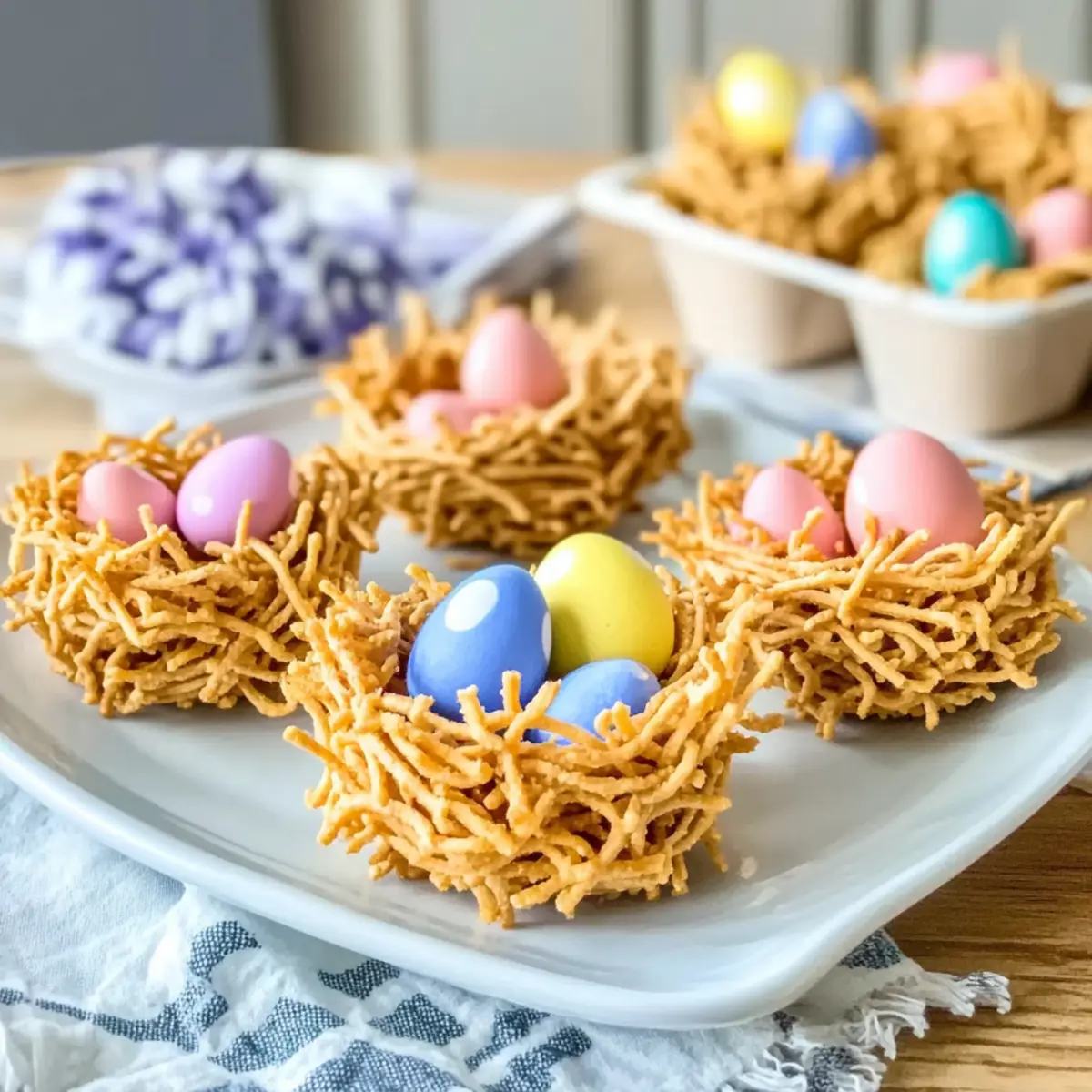 Easter Egg Nests: Quick No-Bake Delights for Spring Celebrations