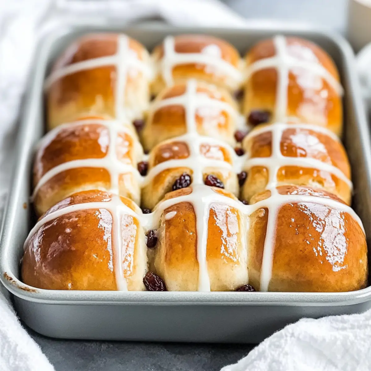 Homemade Hot Cross Buns: Soft, Sweet, and Irresistibly Warm