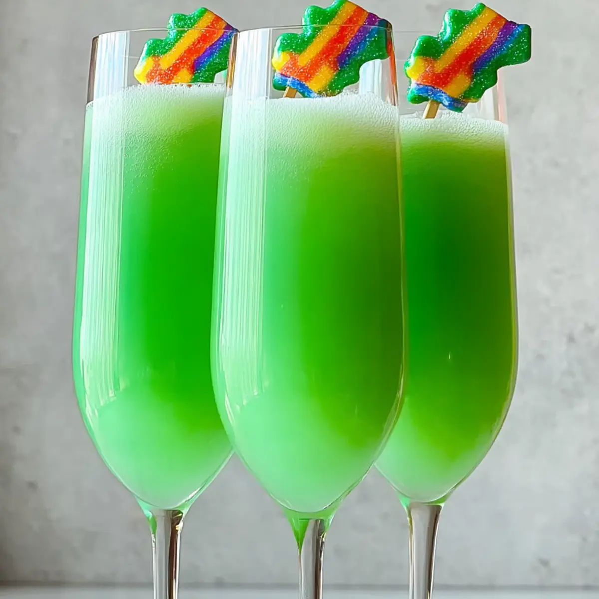 Delightful Green Mimosa for Your St. Patrick’s Day Brunch