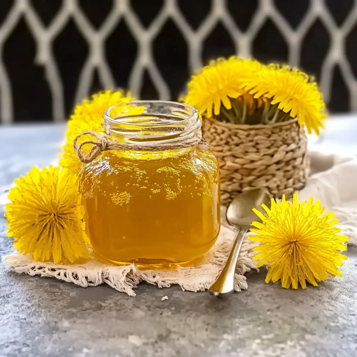 Delight in Homemade Dandelion Jelly: Nature's Sweet Treasure