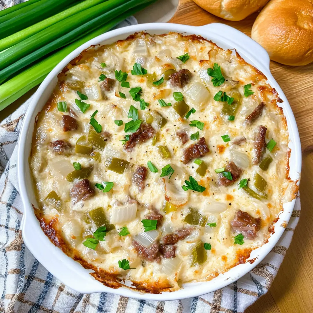 Creamy Philly Cheesesteak Dip That Impresses Every Time