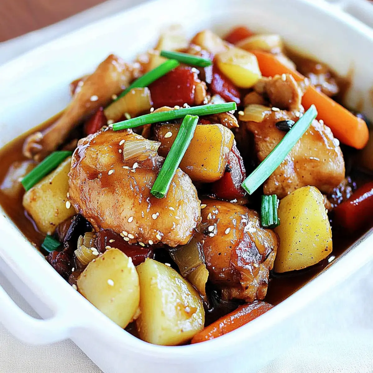 Slow Cooker Dakjjim: Effortless Korean Comfort Food Bliss