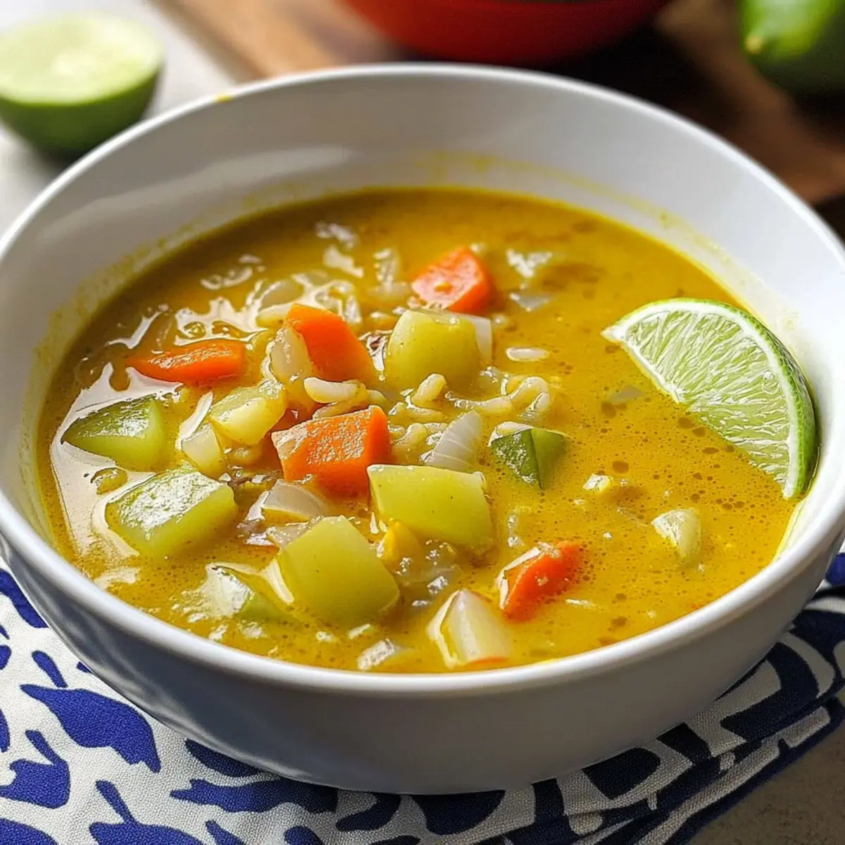 Hearty Coconut Curry Vegetable Soup for Cozy Nights