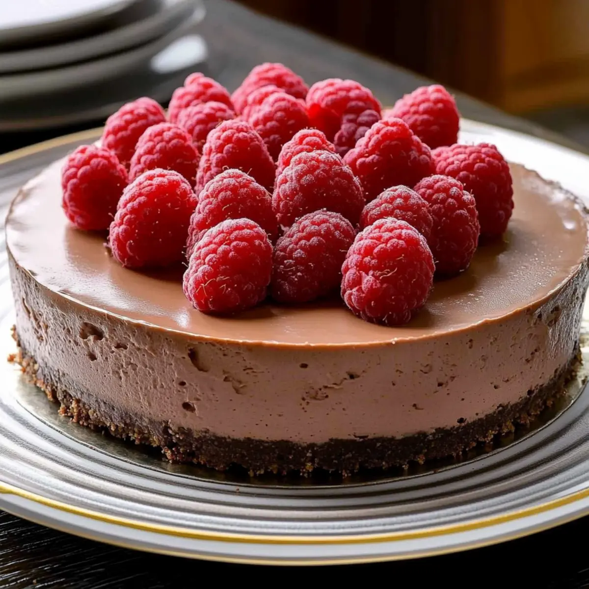 Decadent Chocolate Raspberry Cheesecake You Can Guilt-Free Enjoy