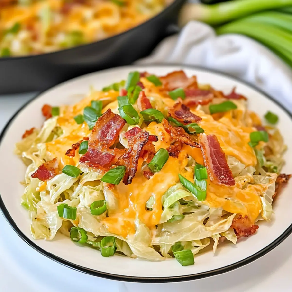 Delicious Bacon Ranch Fried Cabbage for a Quick Keto Meal