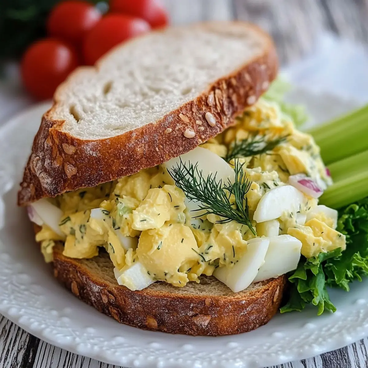 Creamy Homestyle Egg Salad for Classic Sandwich Lovers