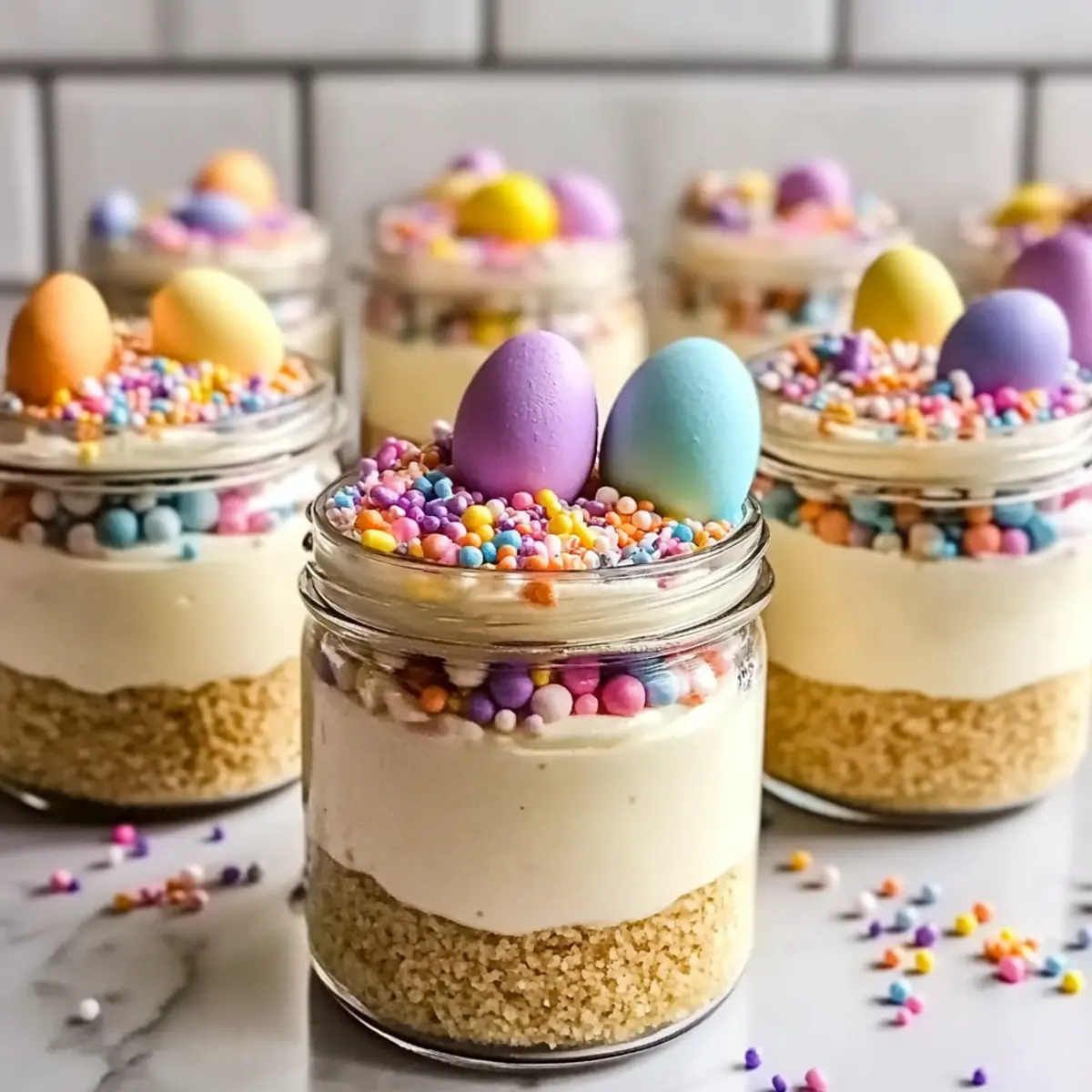 Mini Easter Cheesecake Jars – Sweet Spring Treats to Savor