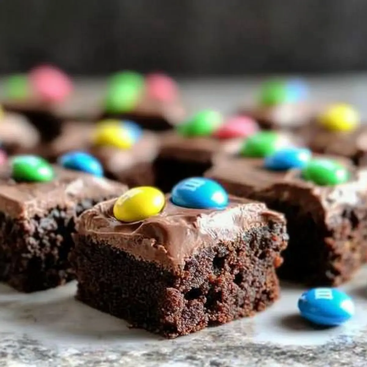 M&M Brownies: Irresistibly Chewy, Chocolatey Bliss