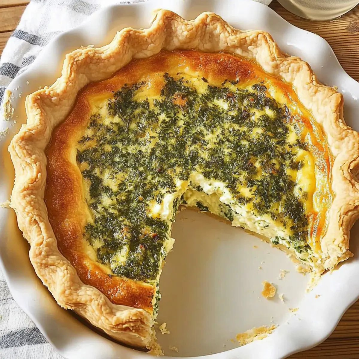 Irresistible Herb Quiche: Fresh Flavors for Every Bite