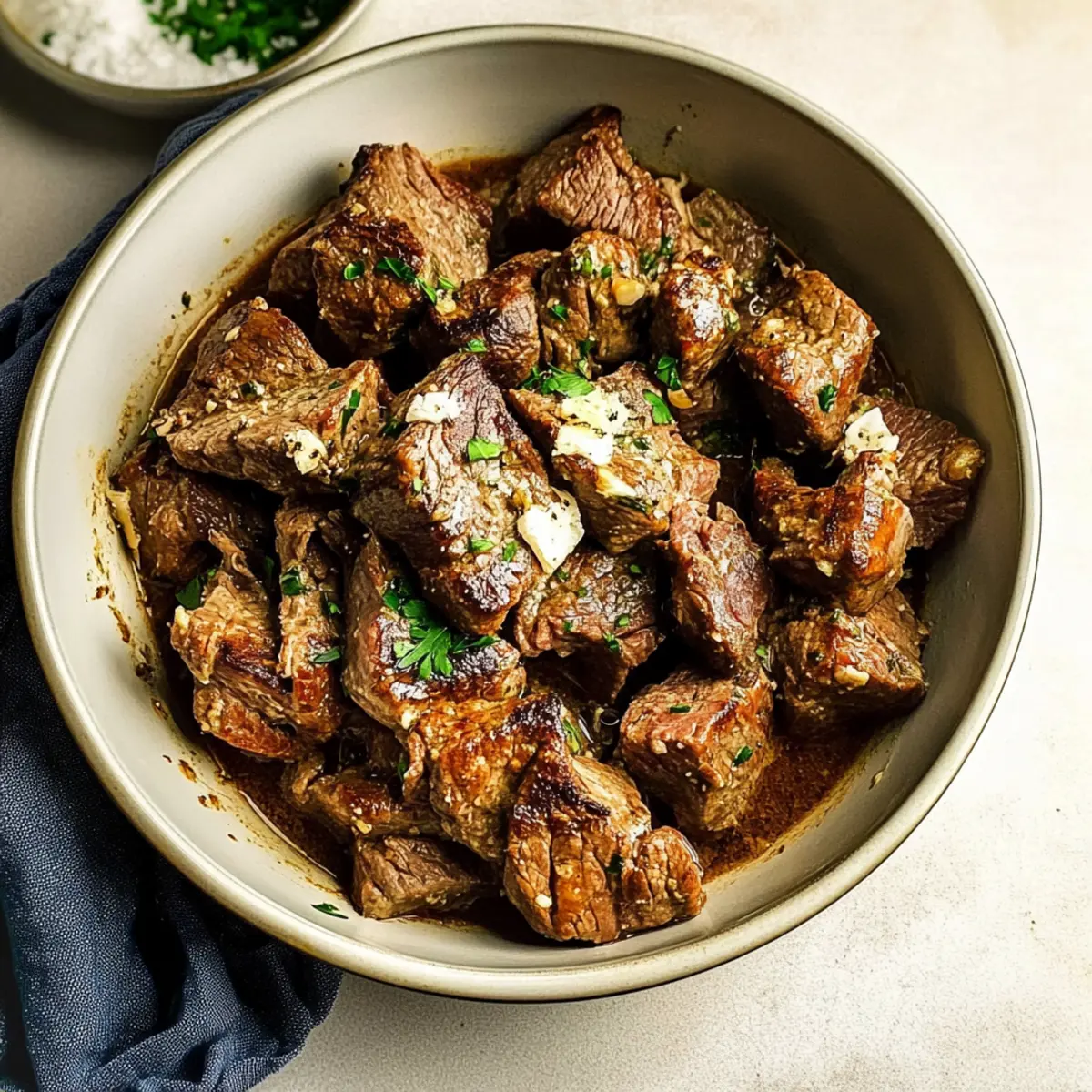 Crockpot Garlic Butter Steak Bites That Will Melt in Your Mouth