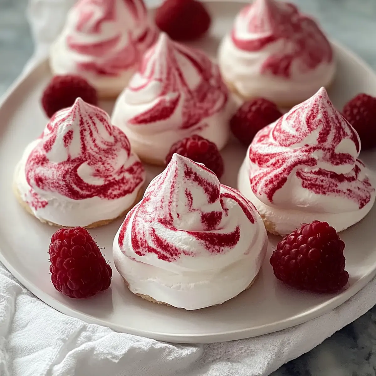 Delightful Raspberry Meringue Cookies for Guilt-Free Indulgence