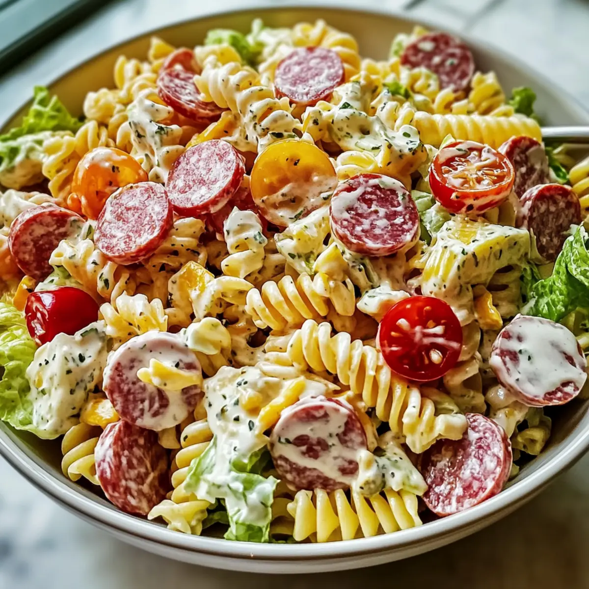 Italian Grinder Pasta Salad: A Flavorful Twist on Tradition