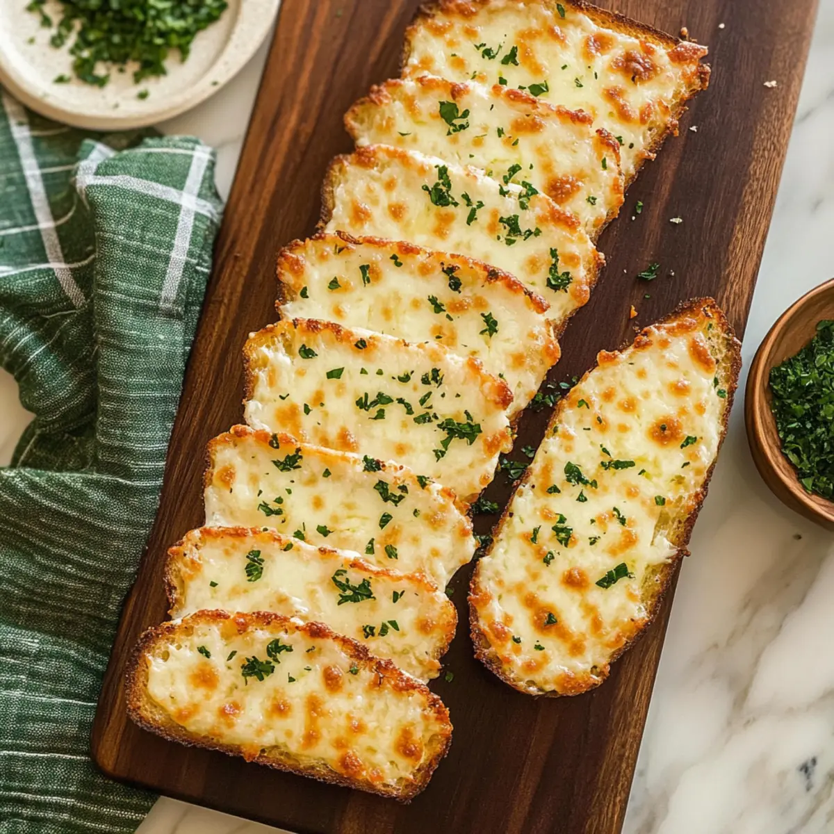 Cheesy Garlic Bread That Will Steal the Show at Dinner
