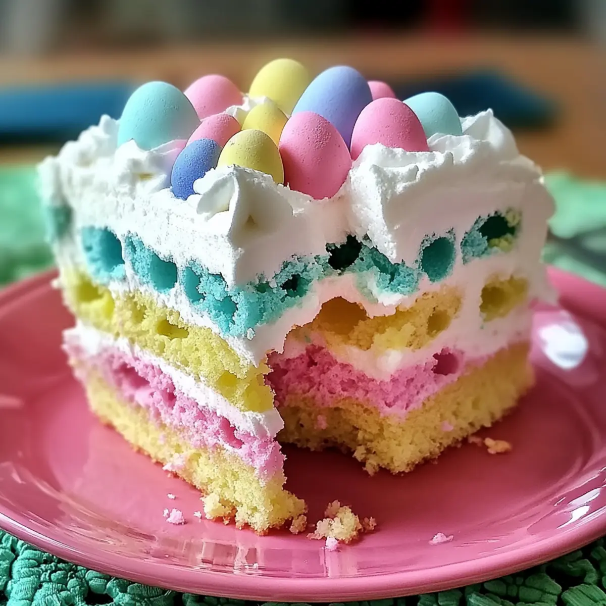 Easter Poke Cake: Brighten Your Spring with This Festive Delight