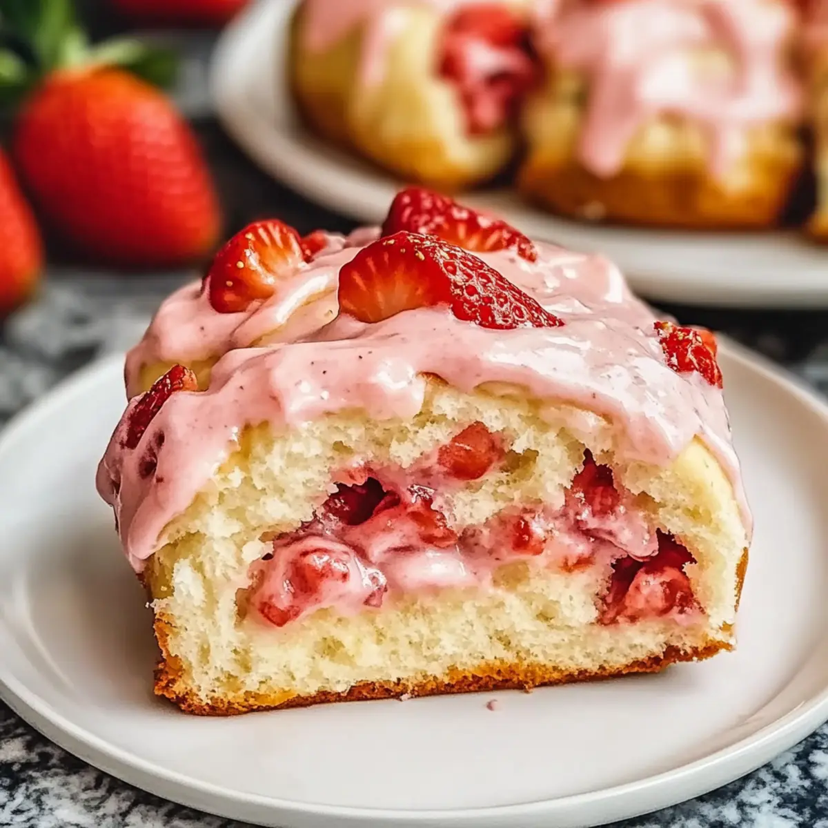 Delicious Strawberry Sweet Rolls for a Cozy Brunch Joy
