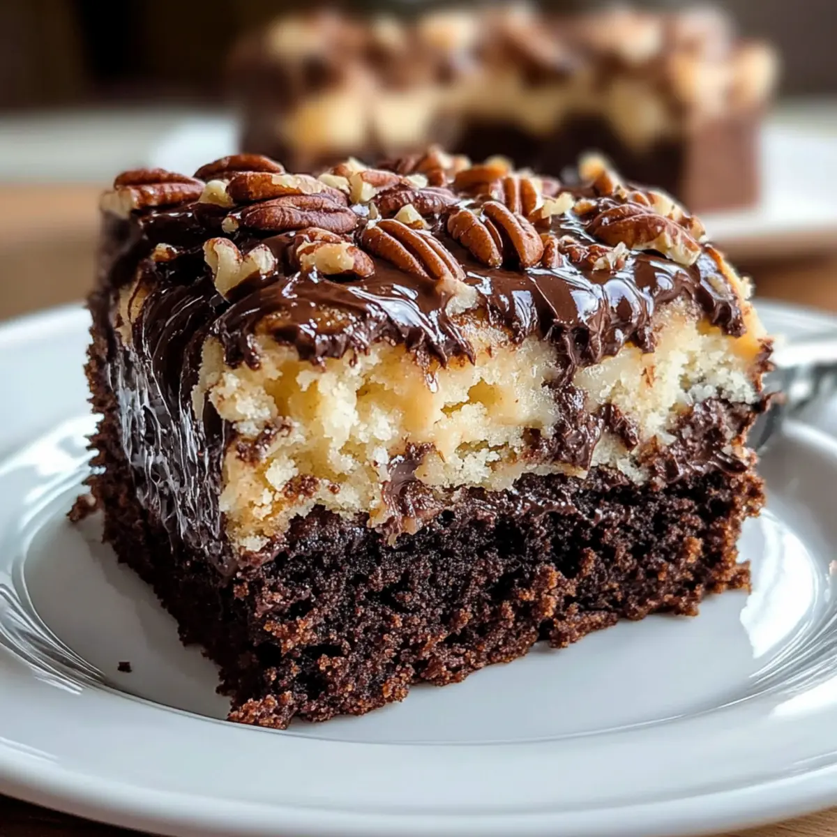 Heavenly German Chocolate Poke Cake That Steals the Show