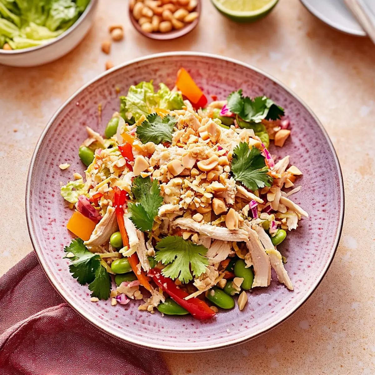 Zesty Thai-Inspired Chicken Salad That's Perfect for Meal Prep