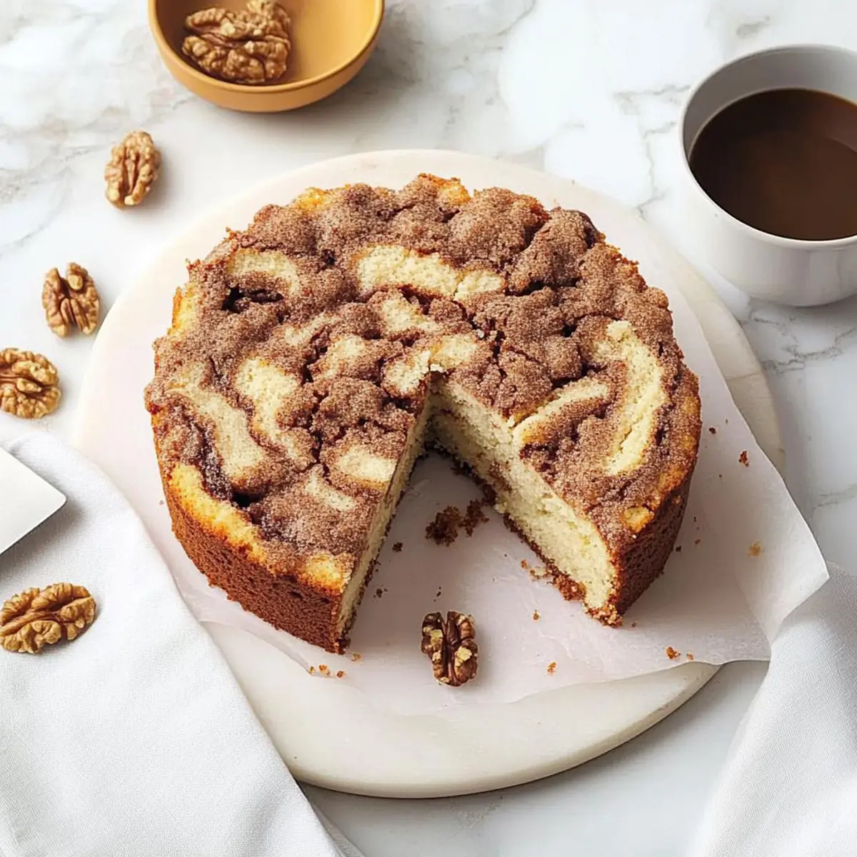 Moist and Flavorful Coffee Cake for Cozy Mornings