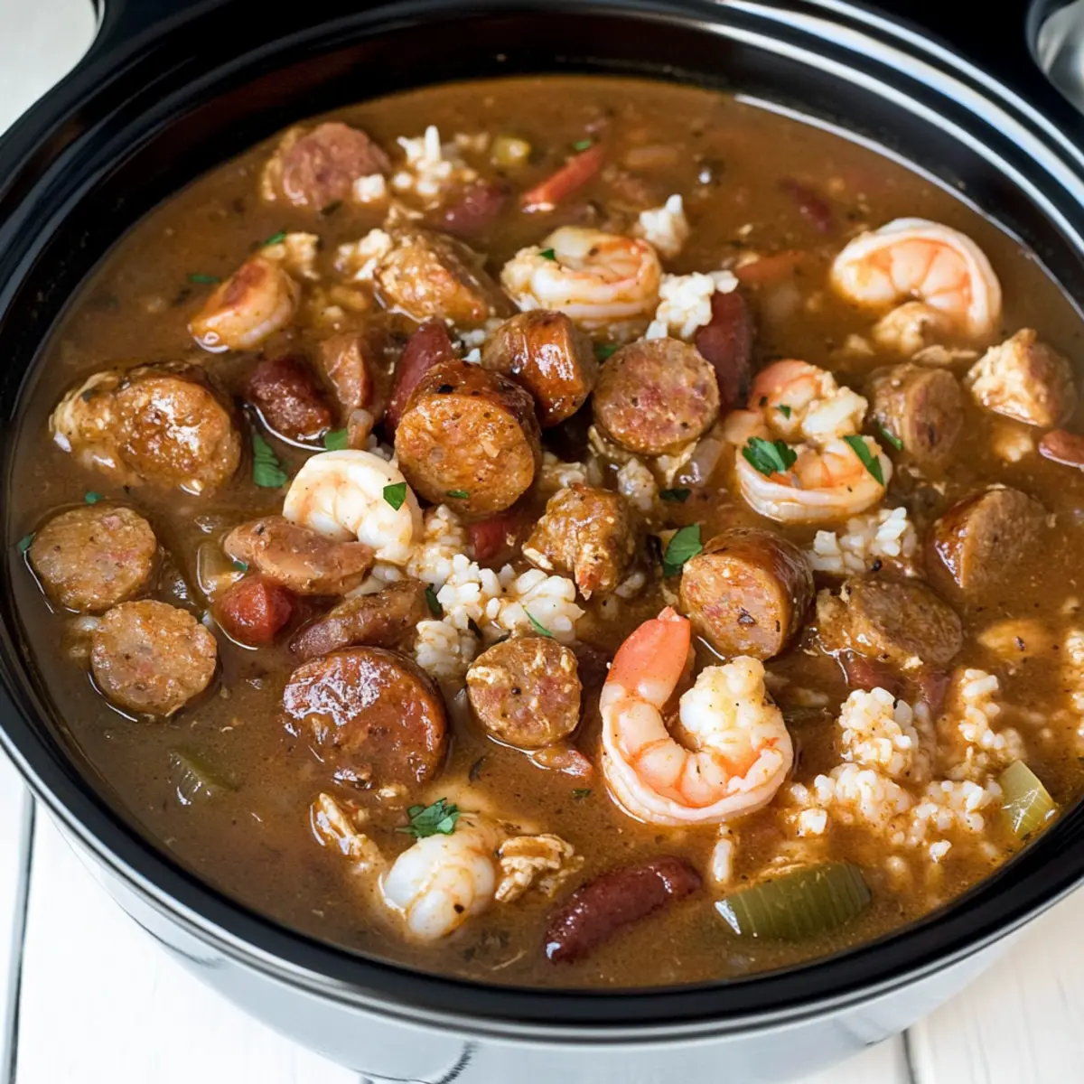 Savory Slow Cooker Cajun Gumbo for Cozy Nights In