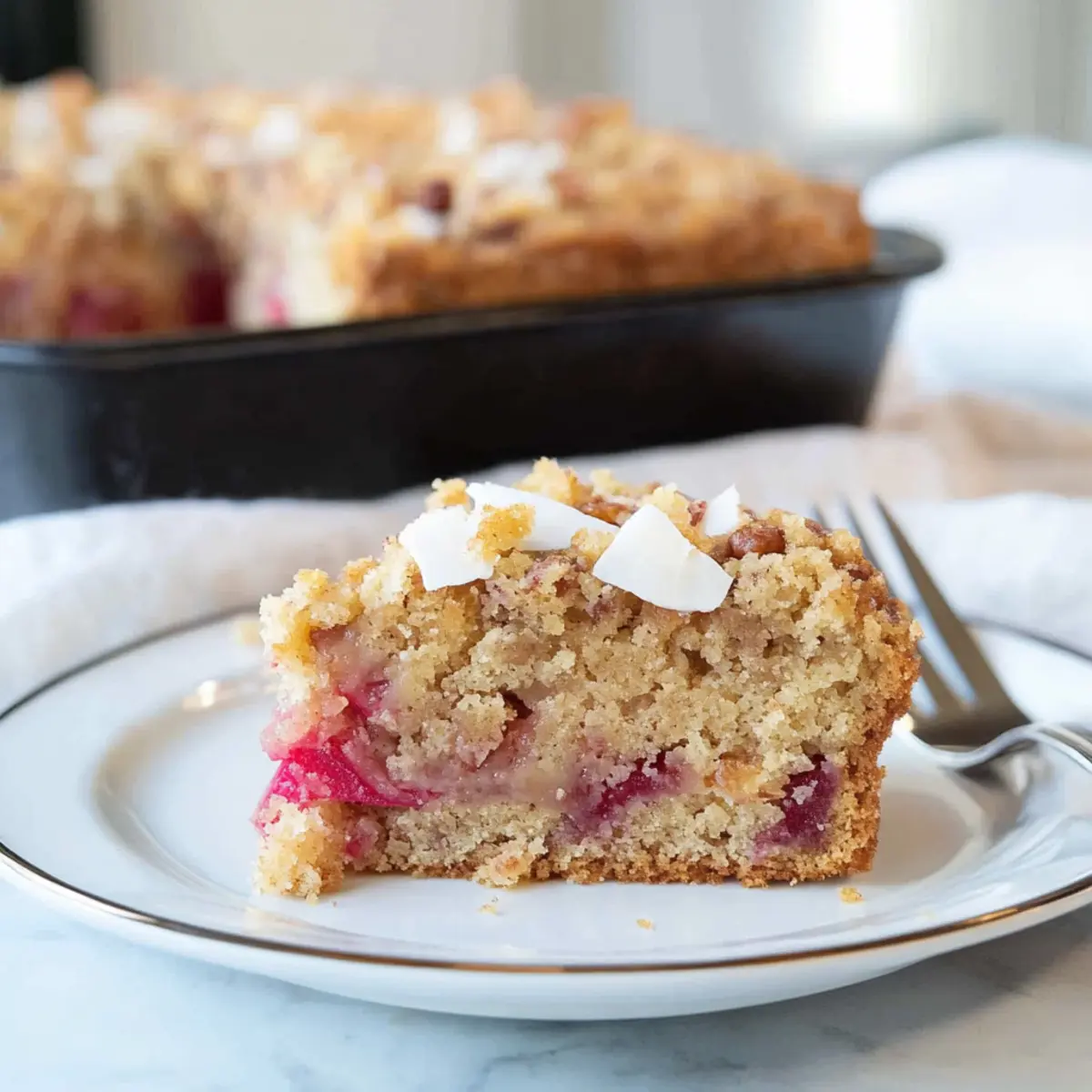 Cozy Up with Delightful Rhubarb Cake for Spring Gatherings