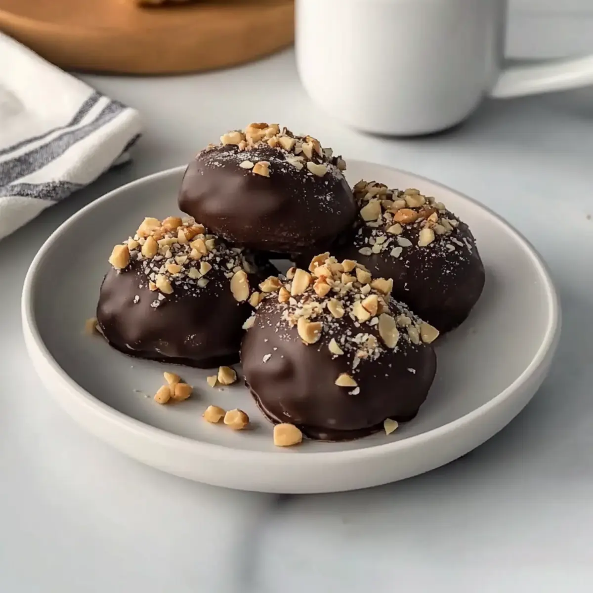 Double Chocolate Frozen Yogurt Bites You’ll Crave Daily