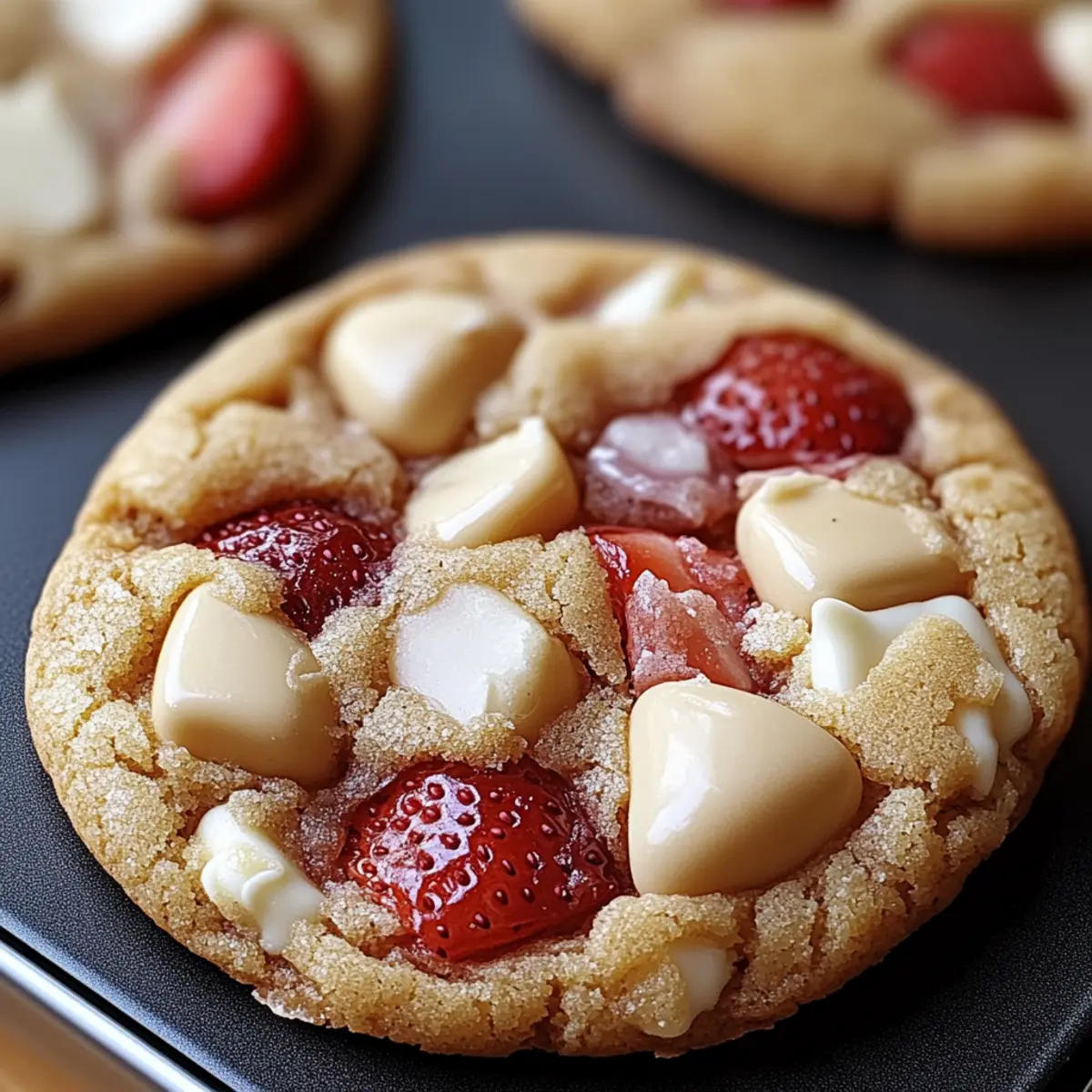 Strawberry and White Chocolate Chip Cookies: Pure Bliss in Every Bite