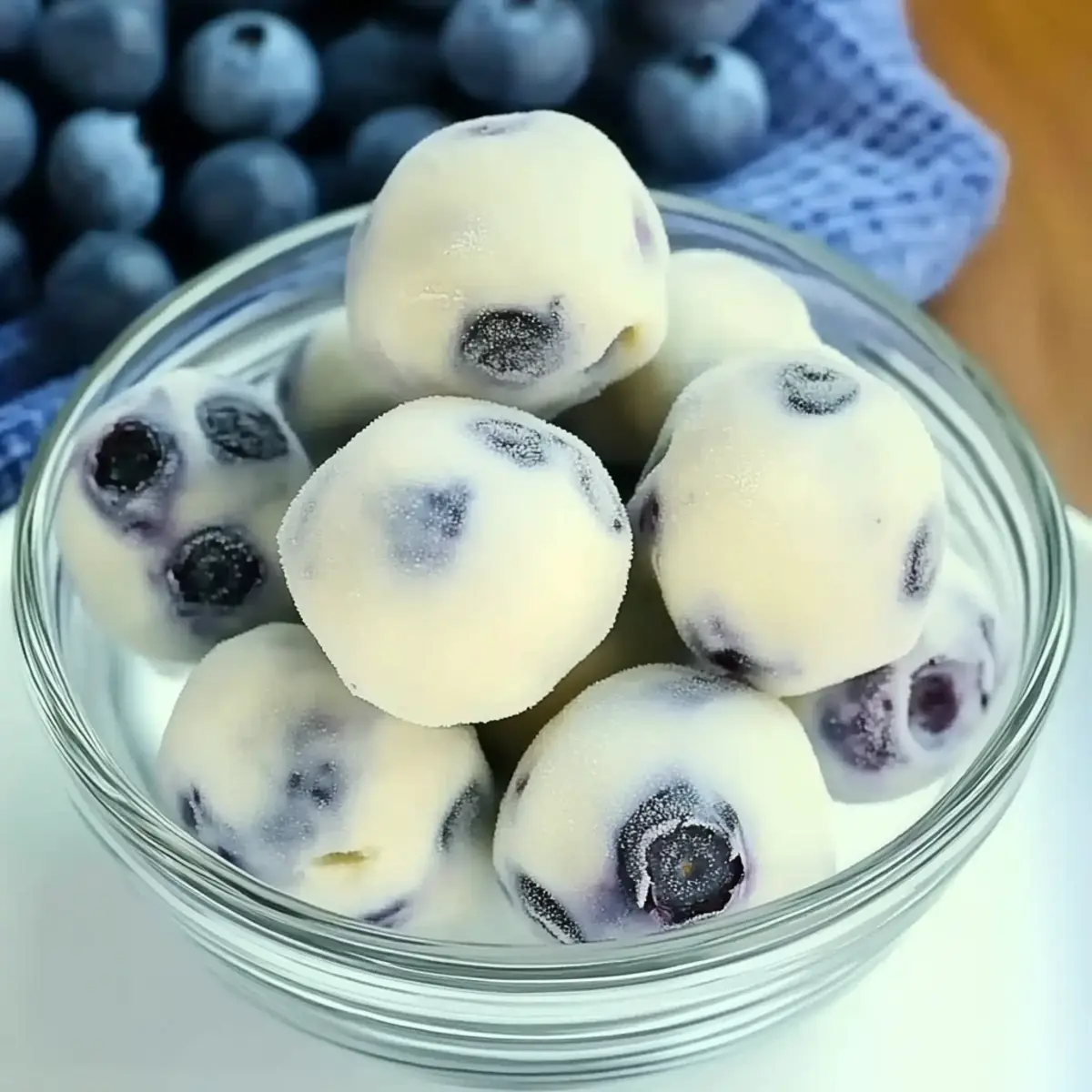 Delicious Greek Yogurt Blueberry Bites for a Guilt-Free Treat