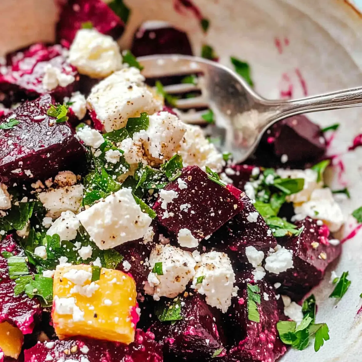 Bright and Flavorful Beet Salad with Feta for Any Occasion
