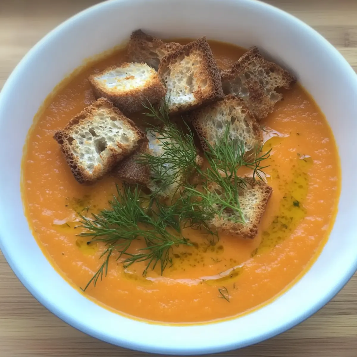 Cream of Carrot Soup: Creamy, Savory Delight in Every Bowl
