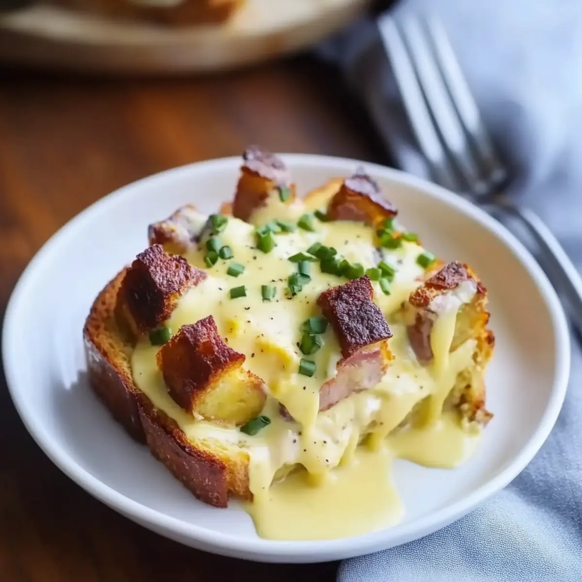 Deliciously Easy Overnight Eggs Benedict Casserole to Impress